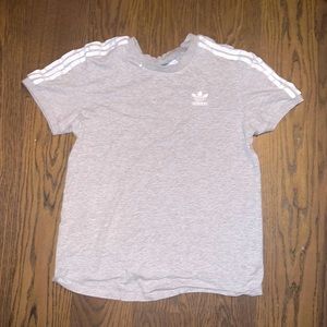 Adidas grey t shirt